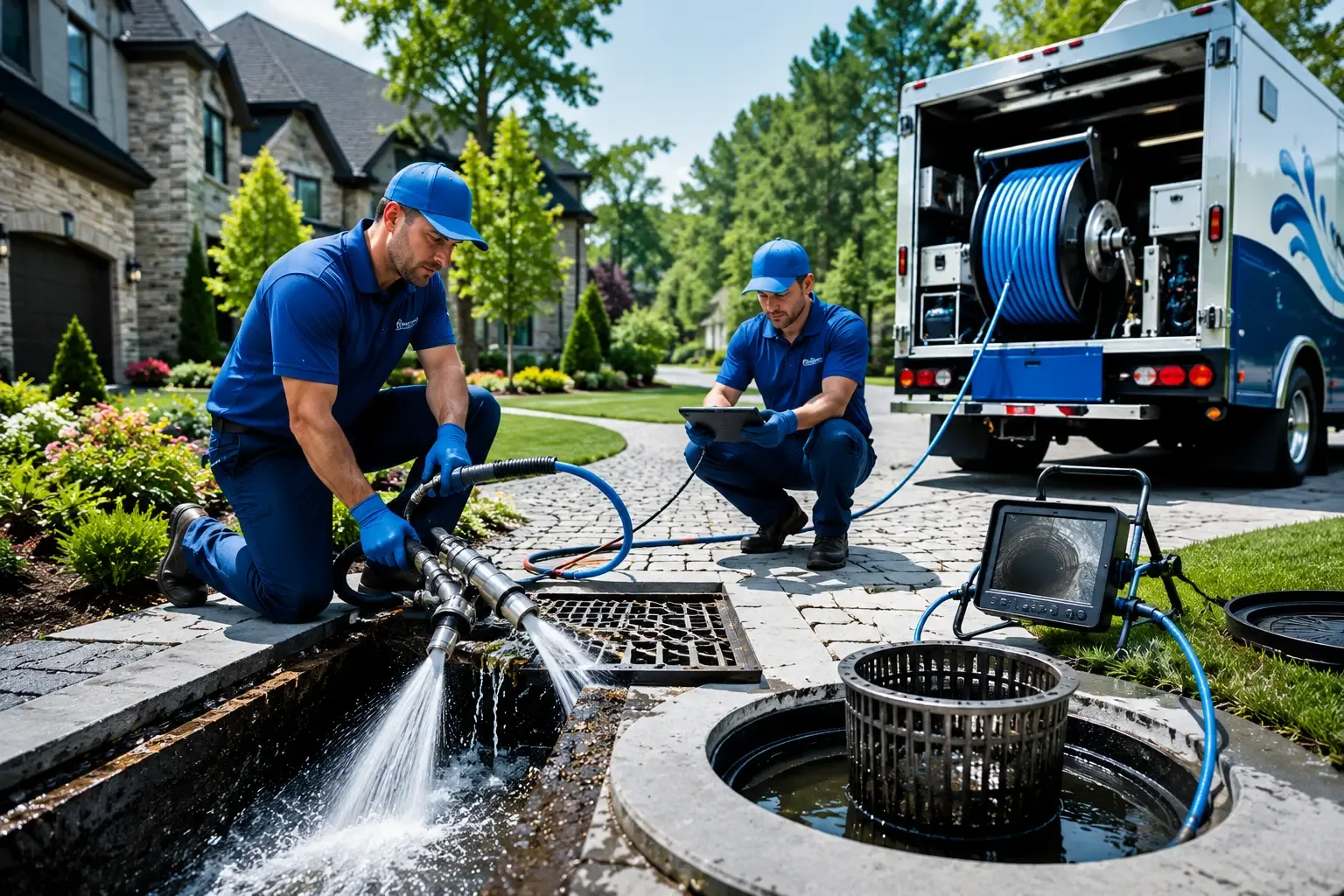 Local outdoor drain cleaning professionals in Albrightsville, PA